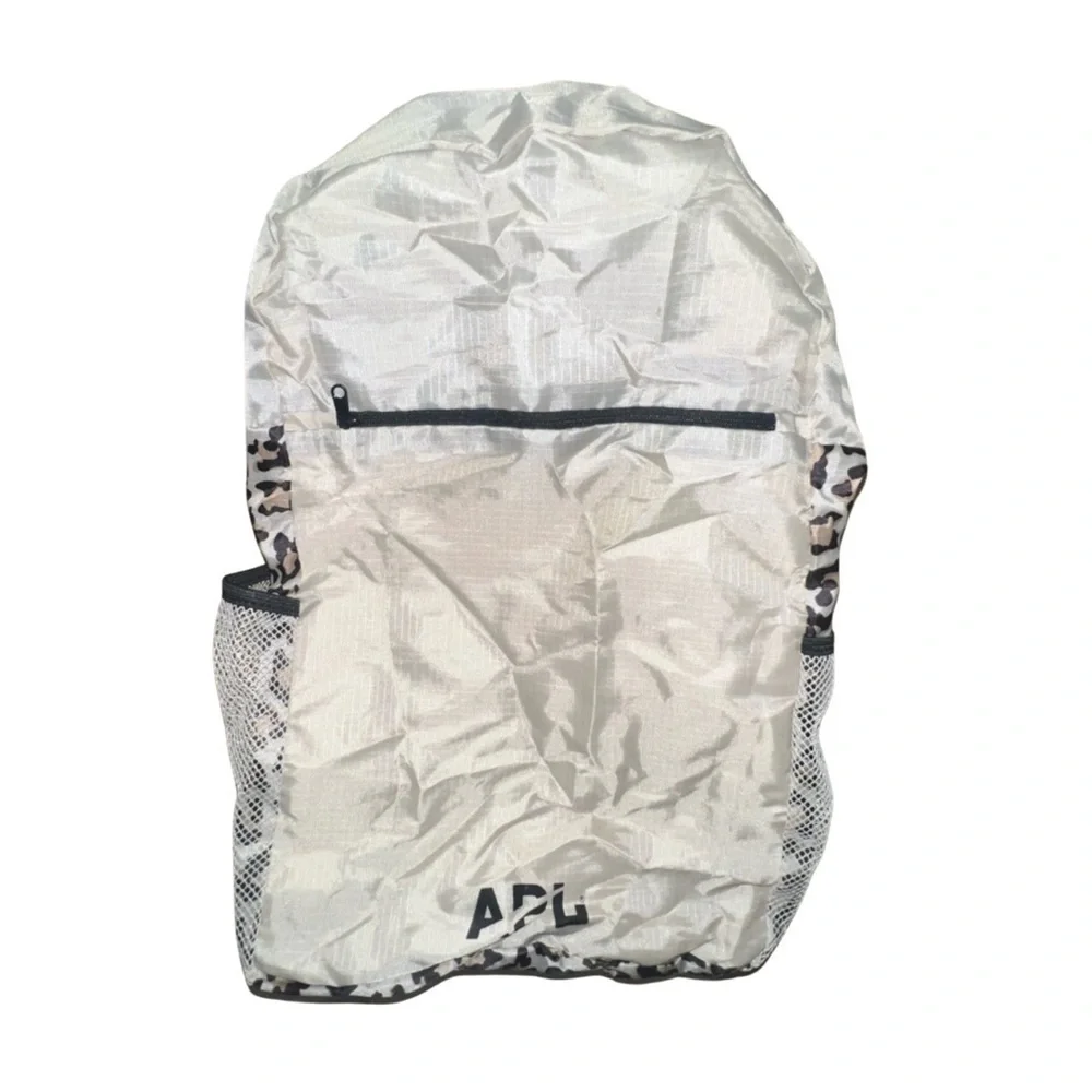 APL All-Purpose Packable Backpack with Leopard Trim - Versatile & Lightweight
